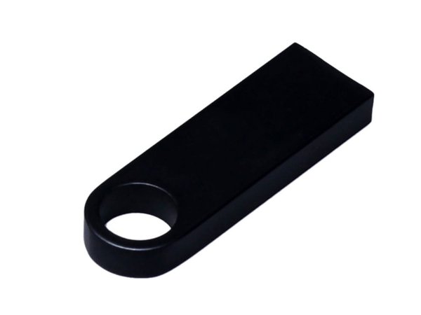 USB 2.0-флешка на 16 Гб с мини чипом и круглым отверстием - USB 2.0-флешка на 16 Гб с мини чипом и круглым отверстием