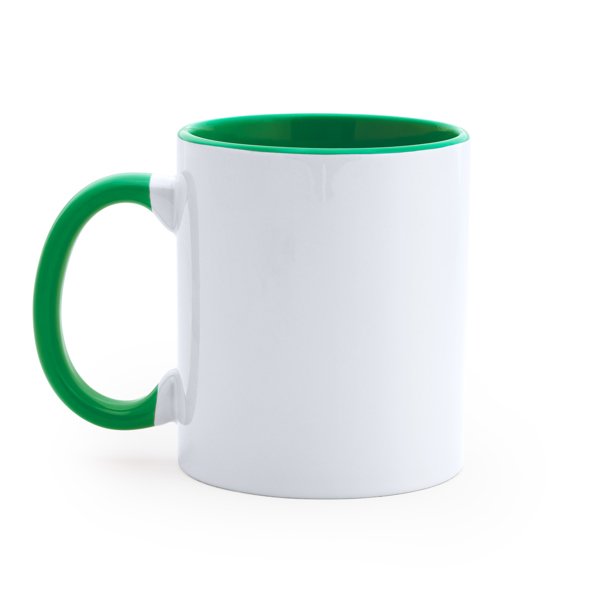 MANGO кружка WHITE/FERN GREEN - MANGO кружка WHITE/FERN GREEN