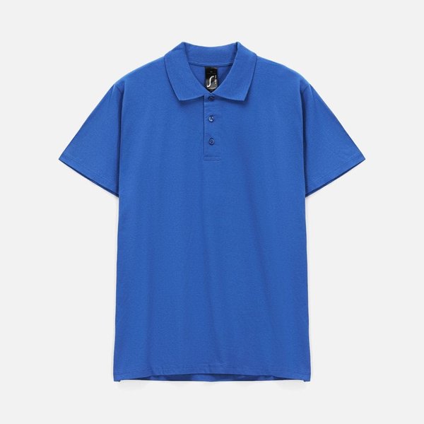 Рубашка поло мужская Prescott Men 170, ярко-синяя (royal)