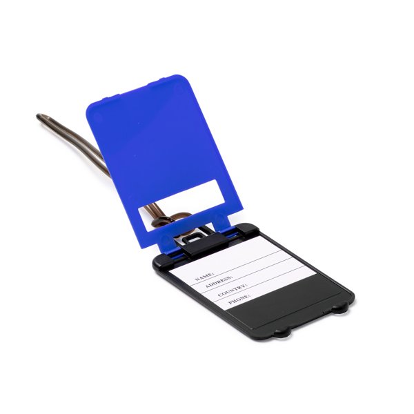 CHARTER багажная бирка ROYAL BLUE - CHARTER багажная бирка ROYAL BLUE