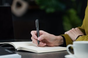 ручка шариковая scribo, матовая серая