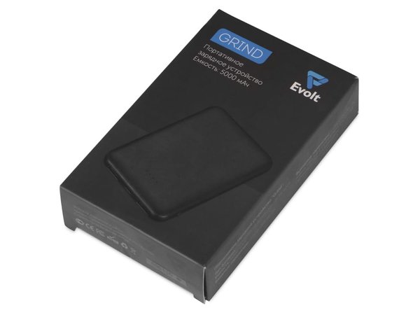Внешний аккумулятор «Grind», 5000 mAh - Внешний аккумулятор «Grind», 5000 mAh
