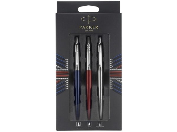 Набор Parker Jotter London Trio: ручка гелевая, ручка шариковая. карандаш - Набор Parker Jotter London Trio: ручка гелевая, ручка шариковая. карандаш