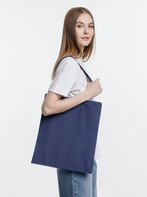 холщовая сумка neat 140, синяя