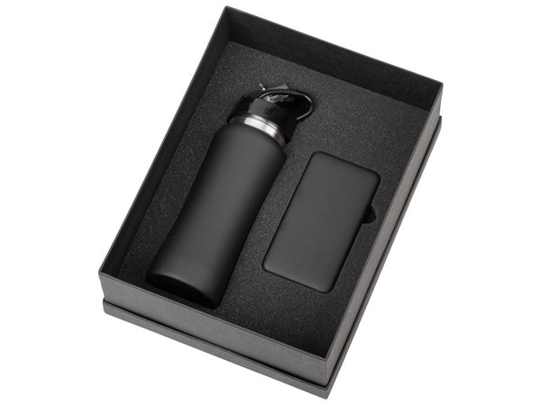 Подарочный набор «COLOR IT» с бутылкой для воды и повербанком, 5000 mAh - Подарочный набор «COLOR IT» с бутылкой для воды и повербанком, 5000 mAh