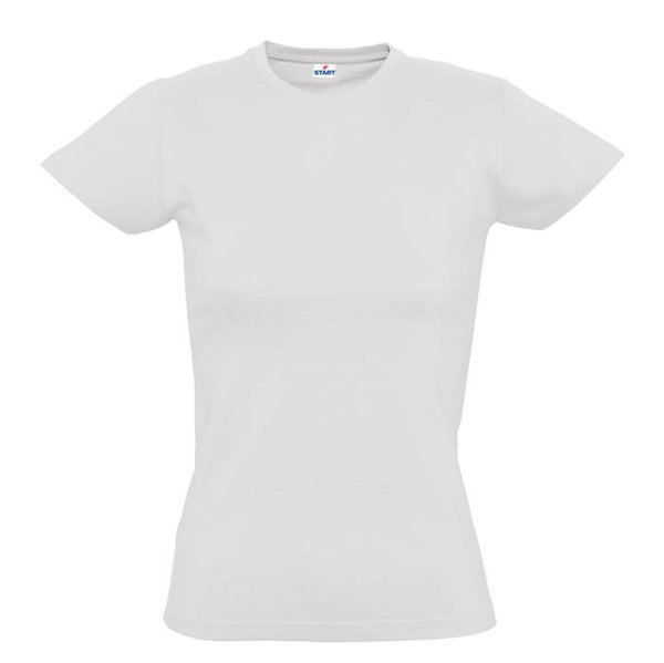 Футболка женская "Fancy" - Футболка"Fancy" - 140 г/м2, 100% хлопок, белый_S