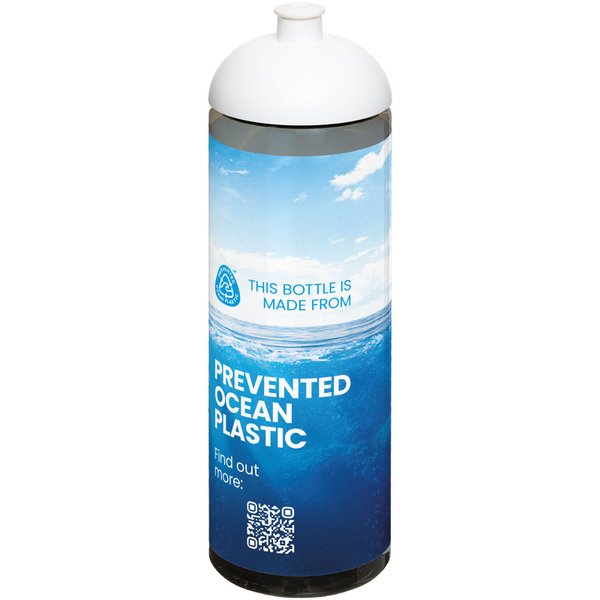 Спортивная бутылка H2O Active® Eco Vibe объемом 850 мл с куполообразной крышкой - Спортивная бутылка H2O Active® Eco Vibe объемом 850 мл с куполообразной крышкой