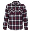 Куртка рубашка мужская NOAH, бордо, XS/S(0),100%хлопок,180 г/м2;подкладка и утеплитель:100%полиэстер