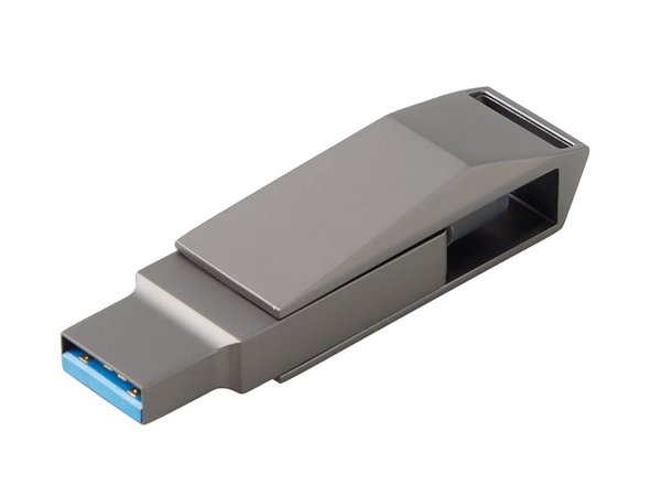 Флешка 64 ГБ USB Type-C и USB 3.0 «Тесла» - Флешка 64 ГБ USB Type-C и USB 3.0 «Тесла»