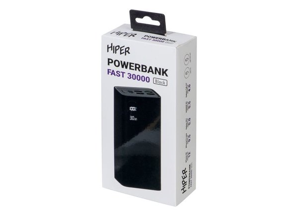 Портативный внешний аккумулятор «FAST», 30000 mAh - Портативный внешний аккумулятор «FAST», 30000 mAh