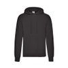 Толстовка мужская с начесом "Сlassic Hooded Sweat", черный_M, 80% х/б, 20% п/э, 280 г/м2