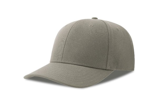 Бейсболка BEAT-S, 6 клиньев, пластиковая застежка - Бейсболка BEAT-S, 6 клиньев, пластиковая застежка, серый, 100% переработанный полиэстер, 300 г/м2