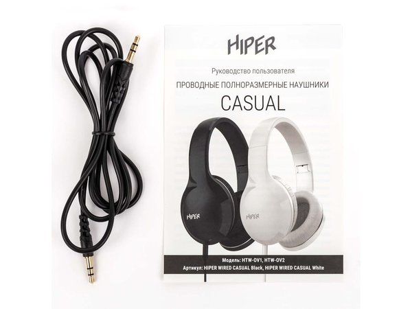 Проводные накладные наушники «WIRED CASUAL» - Проводные накладные наушники «WIRED CASUAL»