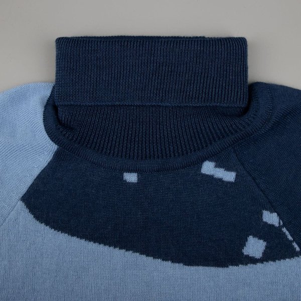 Джемпер на заказ Tricksy Net Reglan, полушерсть