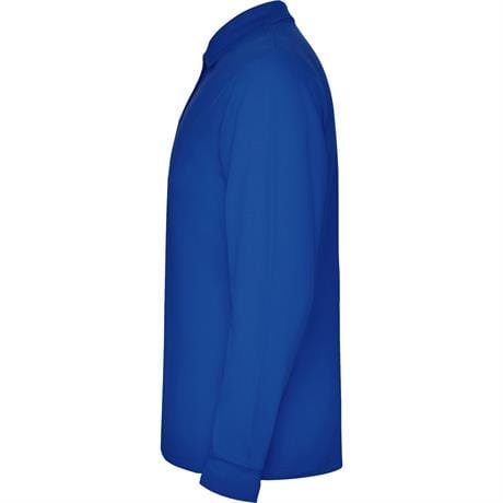 Футболка поло ESTRELLA L/S мужская - Футболка поло ESTRELLA L/S мужская, КОРОЛЕВСКИЙ СИНИЙ L