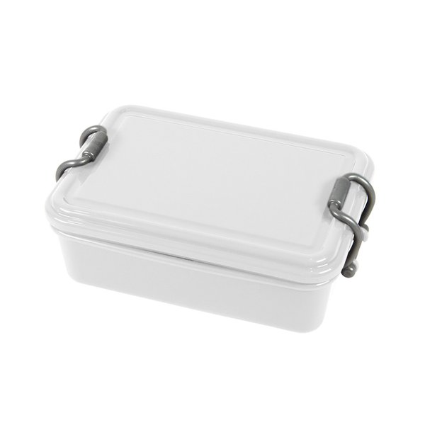 Ланч-бокс MEAL, пластик, 2 отделения - Ланч-бокс MEAL, пластик, 2 отделения, 650мл, 17,8х11,8х6,6 см, белый