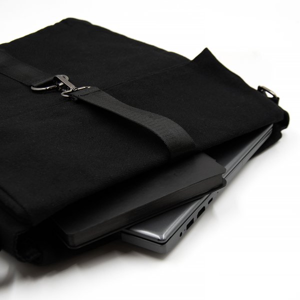 Шоппер Superbag Companion, с тремя отделениями, боковым креплением (карабин) и карманом - Шоппер Superbag Companion, с тремя отделениями, боковым креплением (карабин) и карманом (черный)