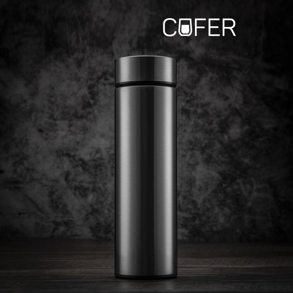 Термос Reactor металлик с датчиком температуры - Термос Reactor металлик с датчиком температуры (стальной)