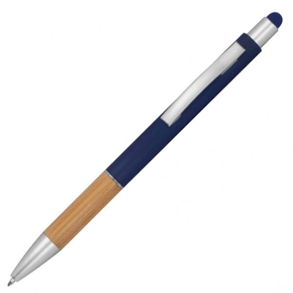 Алюминиевая шариковая ручка touch pen Tripoli - Алюминиевая шариковая ручка touch pen Tripoli