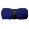 Плед "Belt"; т.синий; 130 х 180 см; 100% акрил, с поясом
