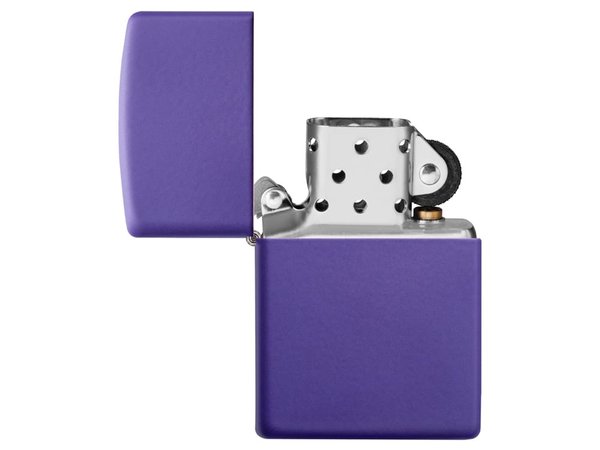 Зажигалка ZIPPO Classic с покрытием Purple Matte - Зажигалка ZIPPO Classic с покрытием Purple Matte
