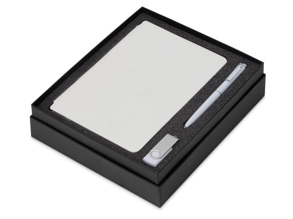 Подарочный набор «Notepeno» с блокнотом А5, флешкой и ручкой - Подарочный набор «Notepeno» с блокнотом А5, флешкой и ручкой