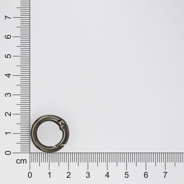 Карабин-кольцо Ring для обвеса, d=2см - Карабин-кольцо Ring для обвеса, d=2см (чёрный никель)