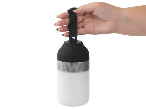 Беспроводная колонка «Lantern» со встроенным светильником, IPX4 - Беспроводная колонка «Lantern» со встроенным светильником, IPX4