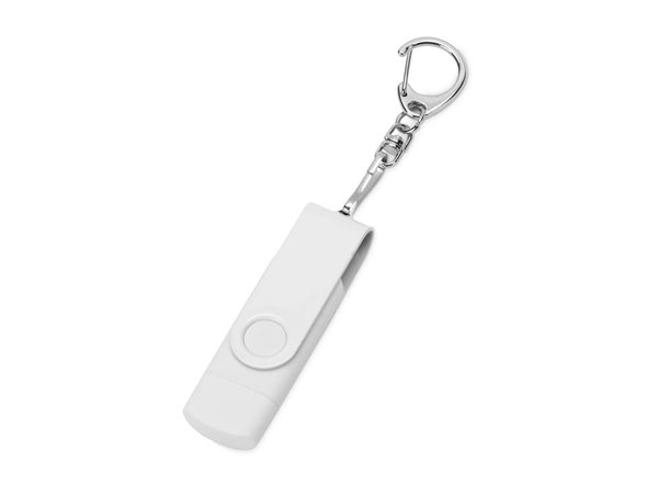 USB 3.0/micro USB/Type-C - флешка на 32 Гб 3-в-1 с поворотным механизмом - USB 3.0/micro USB/Type-C - флешка на 32 Гб 3-в-1 с поворотным механизмом