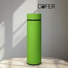 Термос Reactor софт-тач с датчиком температуры (салатовый)