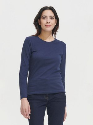 футболка с длинным рукавом imperial lsl women, красная