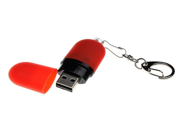 USB 3.0- флешка «Goutte Soft-touch» на 16 Гб каплевидной формы - USB 3.0- флешка «Goutte Soft-touch» на 16 Гб каплевидной формы