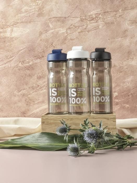 Спортивная бутылка H2O Active® Eco Base 650 мл с откидной крышкой - Спортивная бутылка H2O Active® Eco Base 650 мл с откидной крышкой