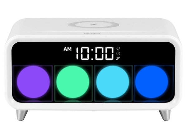 Часы с беспроводным зарядным устройством «Timebox 1» - Часы с беспроводным зарядным устройством «Timebox 1»