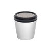 Портативная mini Bluetooth-колонка Sound Burger "Coffee" серебристый