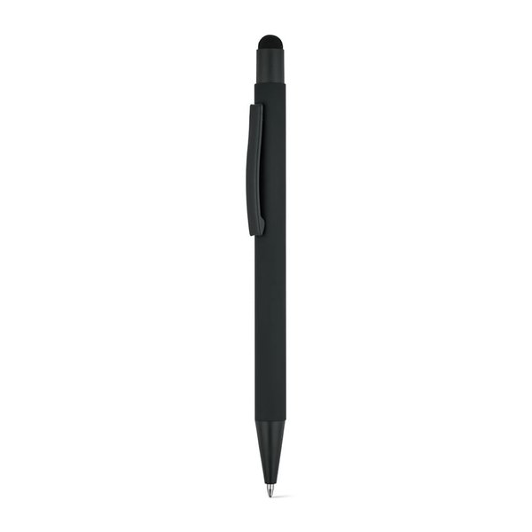 Clint TOUCH. шариковая ручка с современным дизайном, изготовленная из переработанного алюминия (100% RAL), с резиновым покрытием. - Clint TOUCH. шариковая ручка с современным дизайном, изготовленная из переработанного алюминия (100% RAL), с резиновым покрытием.