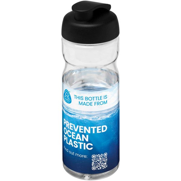 Спортивная бутылка H2O Active® Eco Base 650 мл с откидной крышкой - Спортивная бутылка H2O Active® Eco Base 650 мл с откидной крышкой