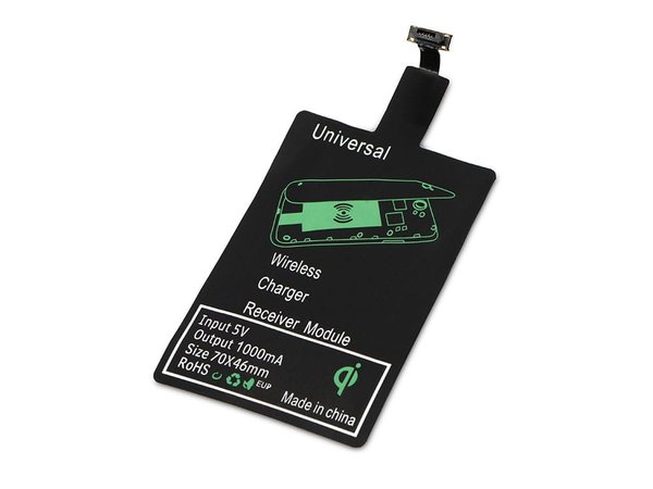 Приёмник Qi для беспроводной зарядки телефона, Micro USB - Приёмник Qi для беспроводной зарядки телефона, Micro USB