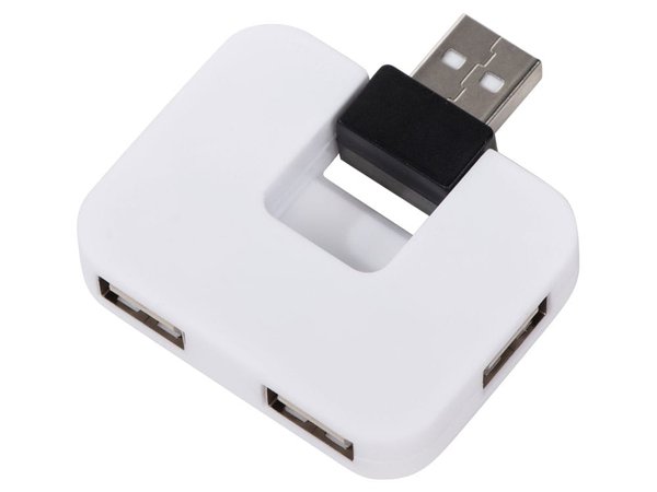 Хаб USB «Jacky» на 4 порта - Хаб USB «Jacky» на 4 порта