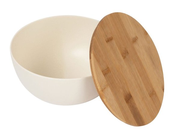 Салатник из натуральных волокон с бамбуковой крышкой «Bowl» - Салатник из натуральных волокон с бамбуковой крышкой «Bowl»