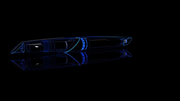 Перьевая ручка PININFARINA PF Two - Перьевая ручка PININFARINA PF Two BLUE