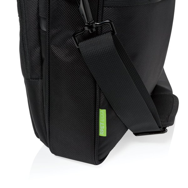 Сумка для ноутбука Voyager от Swiss Peak RPET, 15.6“ - Сумка для ноутбука Voyager от Swiss Peak RPET, 15.6“