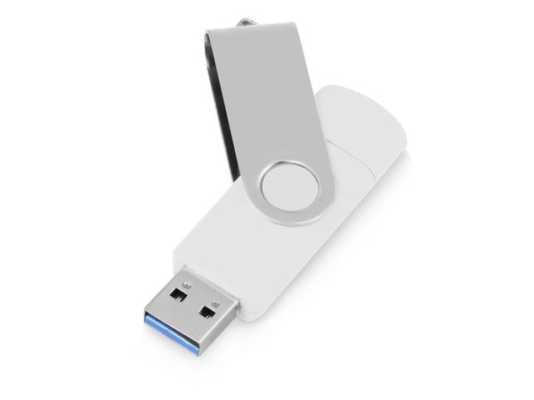 USB3.0/USB Type-C флешка на 16 Гб «Квебек C» - USB3.0/USB Type-C флешка на 16 Гб «Квебек C»