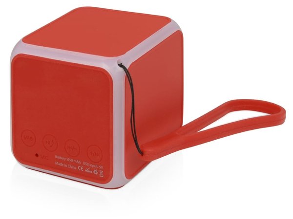 Портативная колонка «Cube» с подсветкой - Портативная колонка «Cube» с подсветкой
