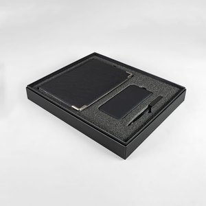 набор подарочный kennedy: ежедневник, ручка и power bank в коробке с ложементом
