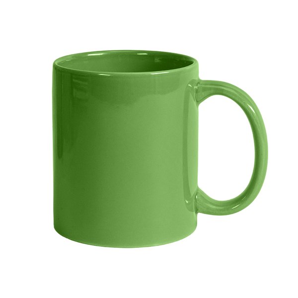 Кружка "DECOL" для деколи, 330 мл, d=82 мм, премиум, белая - Кружка "DECOL" для деколи, 330 мл, d=82 мм, премиум, зеленая