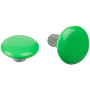 заклепка rivet, s, зеленый неон