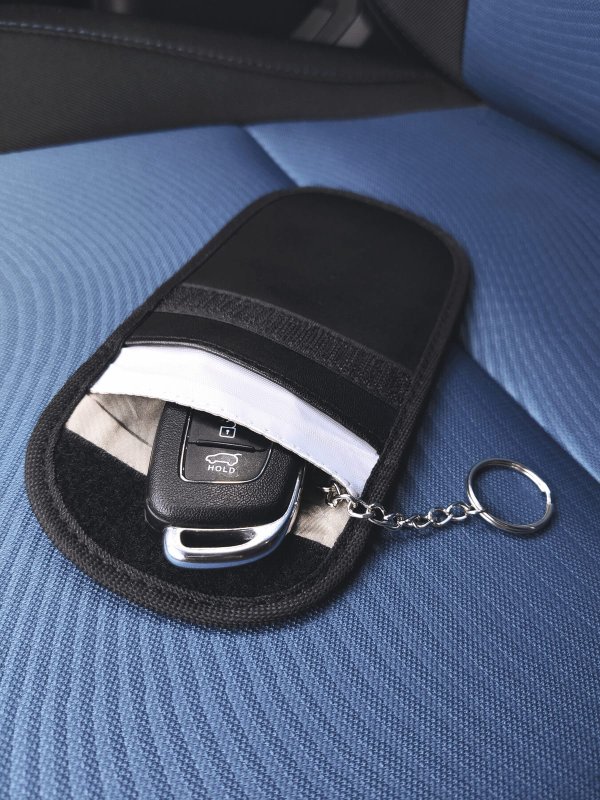 Чехол для ключей с RFID защитой DRIVER, черный - Чехол для ключей с RFID защитой DRIVER, черный
