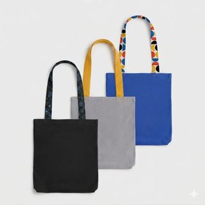 шопер-конструктор bolsa с широкими ручками для полноцветной печати