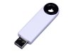 USB 2.0- флешка промо на 16 Гб прямоугольной формы, выдвижной механизм